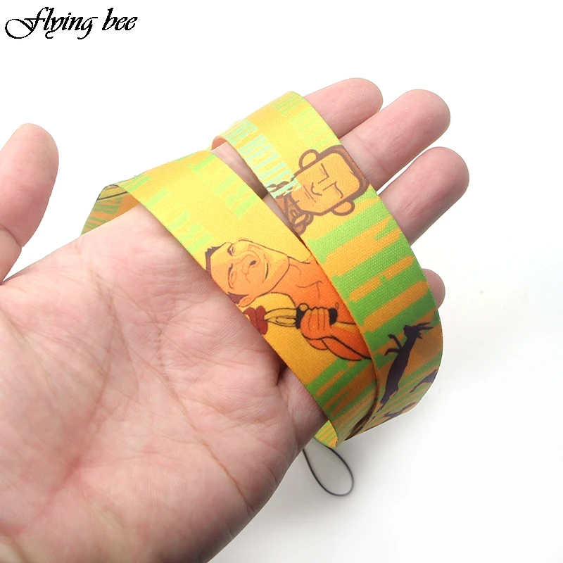 Flyingbee женский модный шнурок для ключей значок ID DIY мобильный телефон шеи
