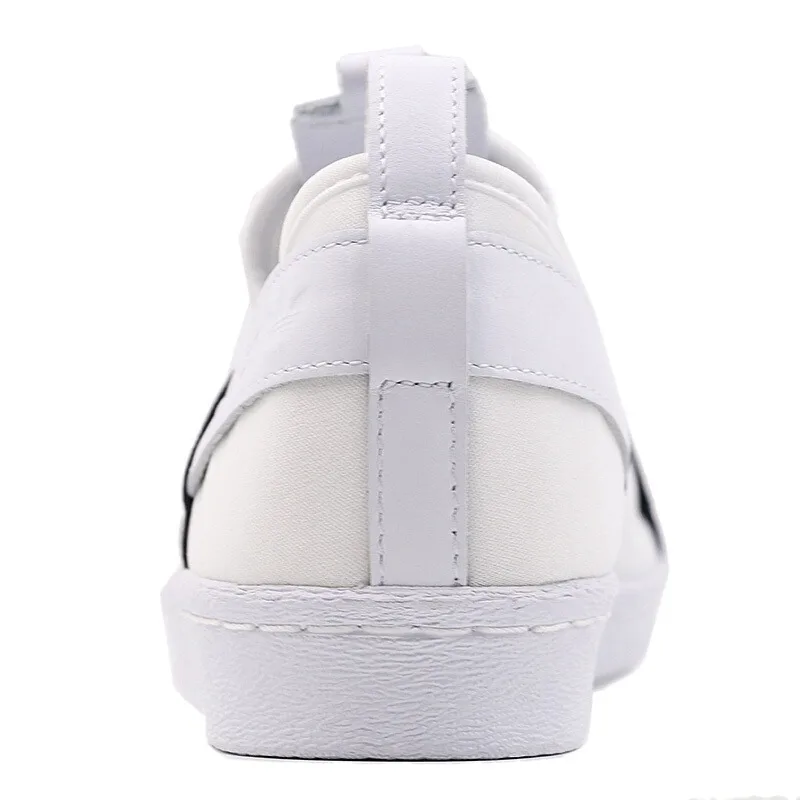Оригинальный Новое поступление 2018 Adidas Originals SUPERSTAR SLIPON W Для женщин Скейтбординг