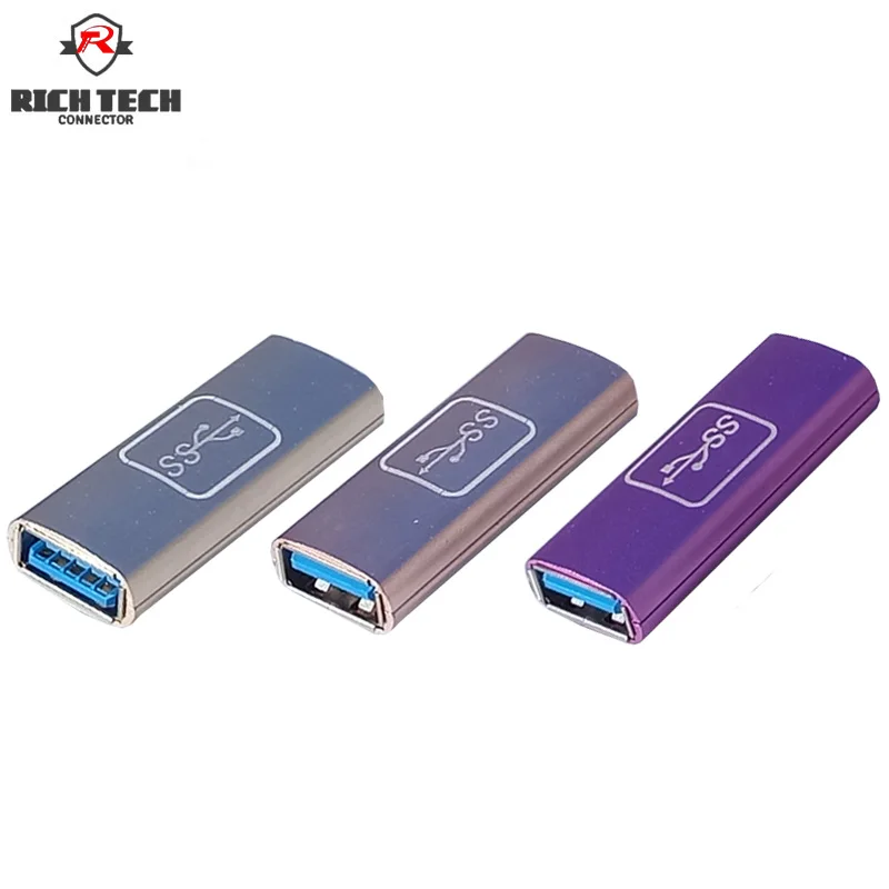 USB коннектор 3 0 новинка 2017 адаптер типа А гнездо конвертер высокоскоростной для