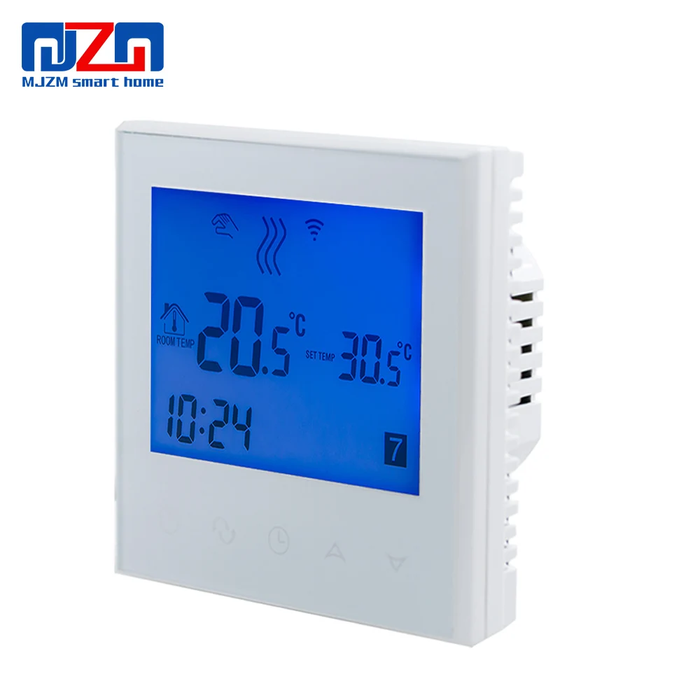 MJZM 3A03-2-WiFi Smart LCD Touch Screen Thermostat Week Programmable Underfloor Temperature Controller Water Heating | Инструменты