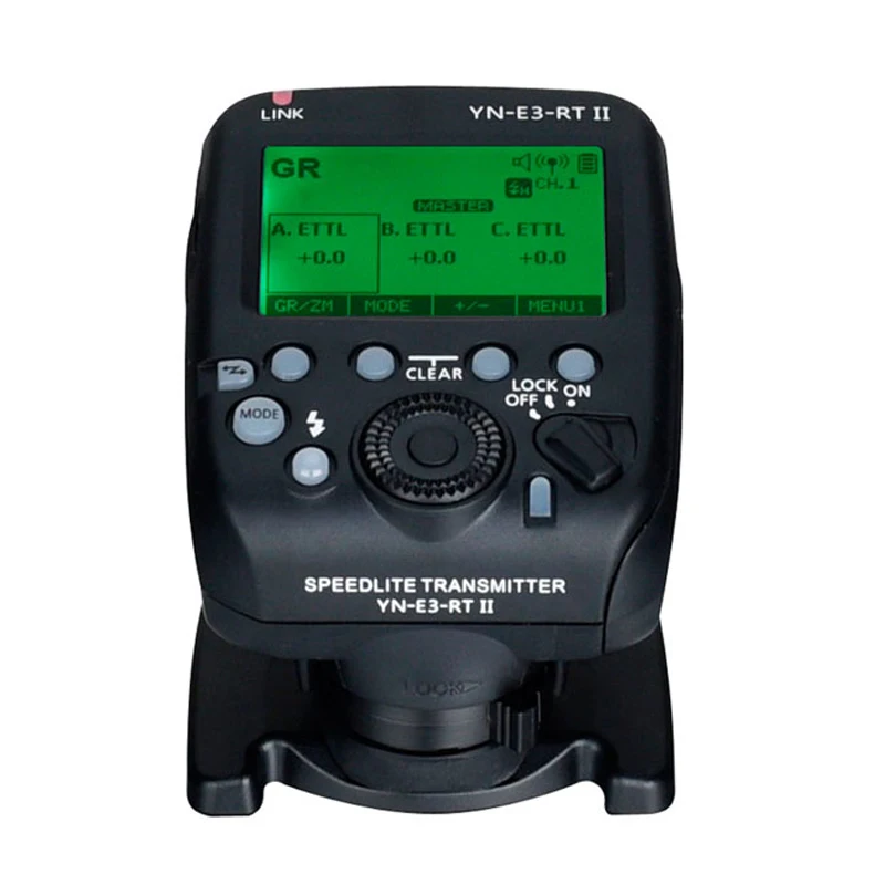 YongNuo YN-E3-RT II передатчик ETTL Беспроводной вспышка триггера для Canon ST-E3-RT YN968EX YN600EX-RT