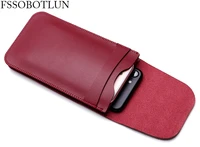 fssobotlununiversal 6 0 inch double pocket waist belt microfiber leather case for umidigi s2 proelephone c1 maxdoogee x7 pro
