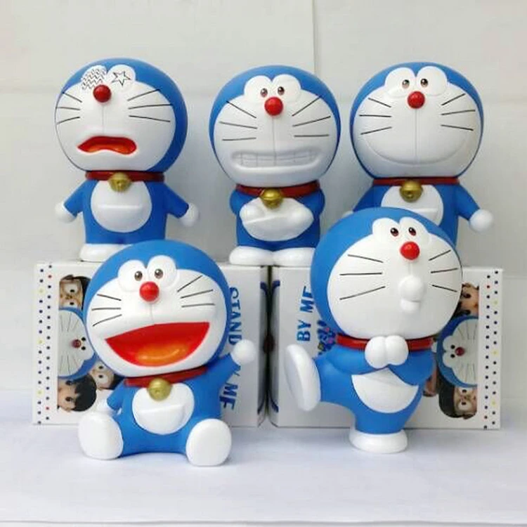 Doraemon 4 издание 5 штук фигурки Дораэмон Стенд от меня куклы ПВХ ACGN Brinquedos аниме 10 см |