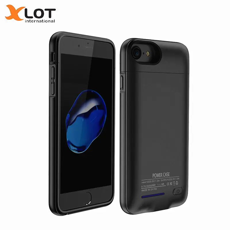 XLOT зарядное устройство чехол для iPhone 6 6s Plus 3000/4200 мАч корпус питания ультра тонкий