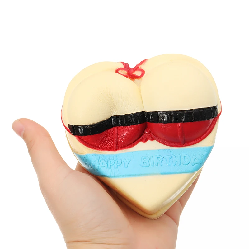 Squishy Soft Любовь Торт замедлить рост Забавные милые игрушки 10*5*11