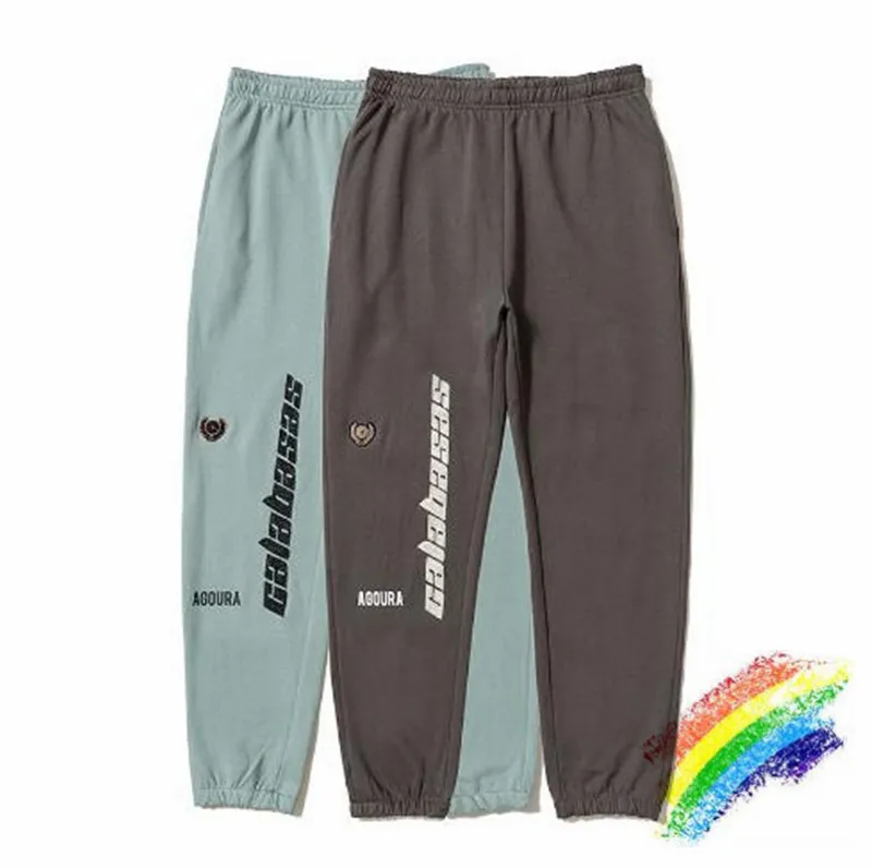 Kanye West Calabasas/5 спортивные брюки повседневные джоггеры на шнурке 5 спортивных брюк с