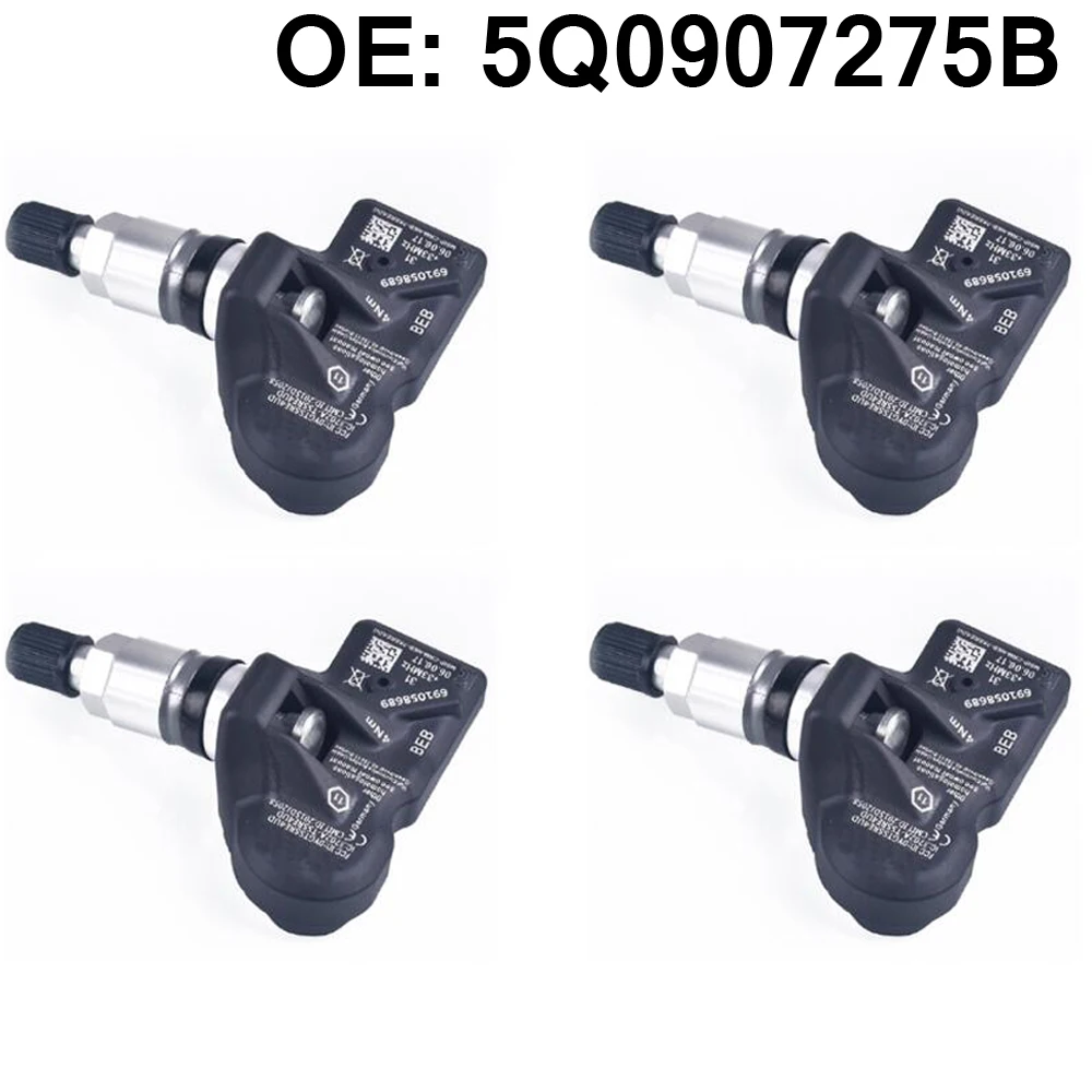 Датчик давления в шинах TPMS 433 МГц для Passat B8 Amarok Beetle 3 Tiguan 2 Touareg Transporter Multivan T5 T6 Caravelle T