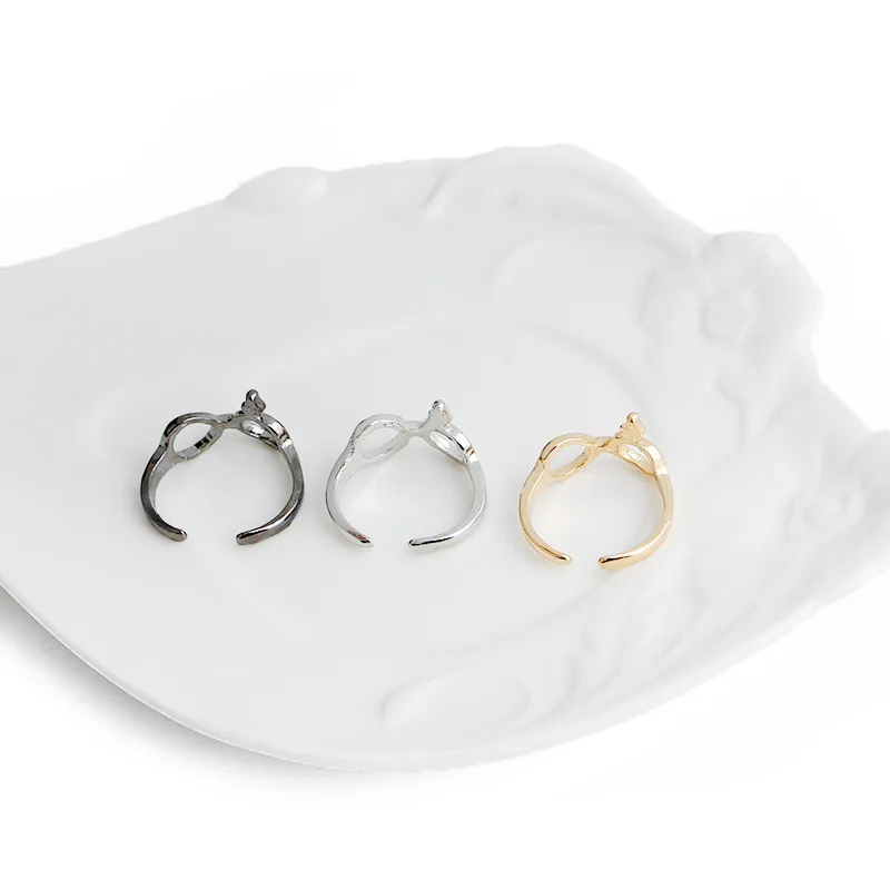 New Fashion Personality HP Lightning Scar Glasses Ring Gold Silver Black Plated Factory Price 20pcs/lot | Украшения и аксессуары