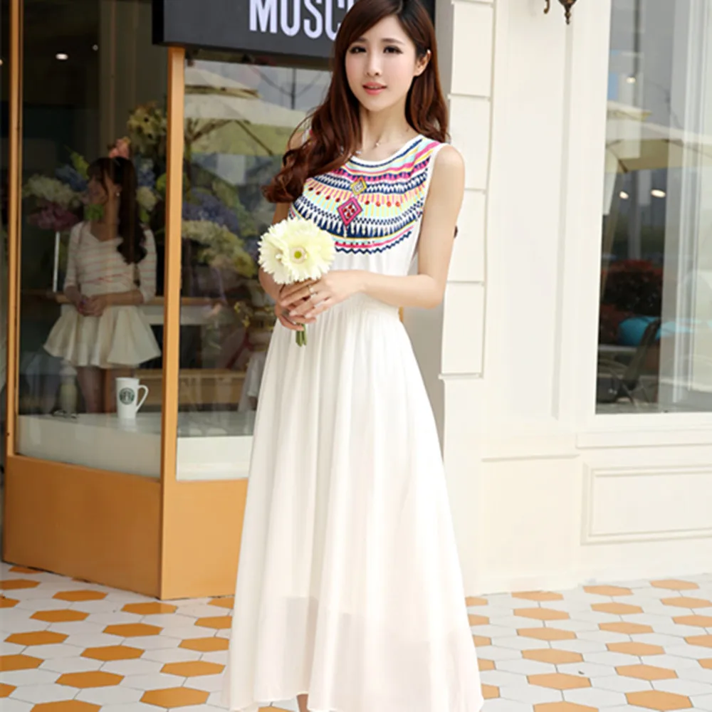 Любители пляжная одежда комплект boho пляж миди платье мужские пуловеры футболка