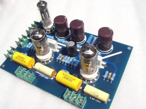 2 шт. 12AX7 + 6Z4 Трубная плата предварительного усилителя|board|board boardboard preamplifier |