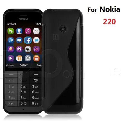 Mobile Phone Fundas Case For Nokia 3310 Silicone Gel 230 225 220 + 1pc Screen Foil Film |