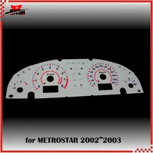 DASH EL Glow Gauge для Mondeo Mk3 Metrostar 2002 2003 обратное свечение белое лицо