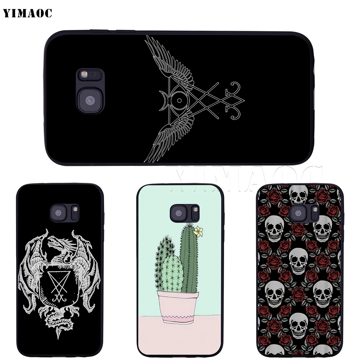 YIMAOC Sigil of Lucifer Seal сатана чехол для Samsung Galaxy A7 A8 A9 A10 A20 A30 A40 A50 A70 M10 M20 M30 S10e J6 Plus |