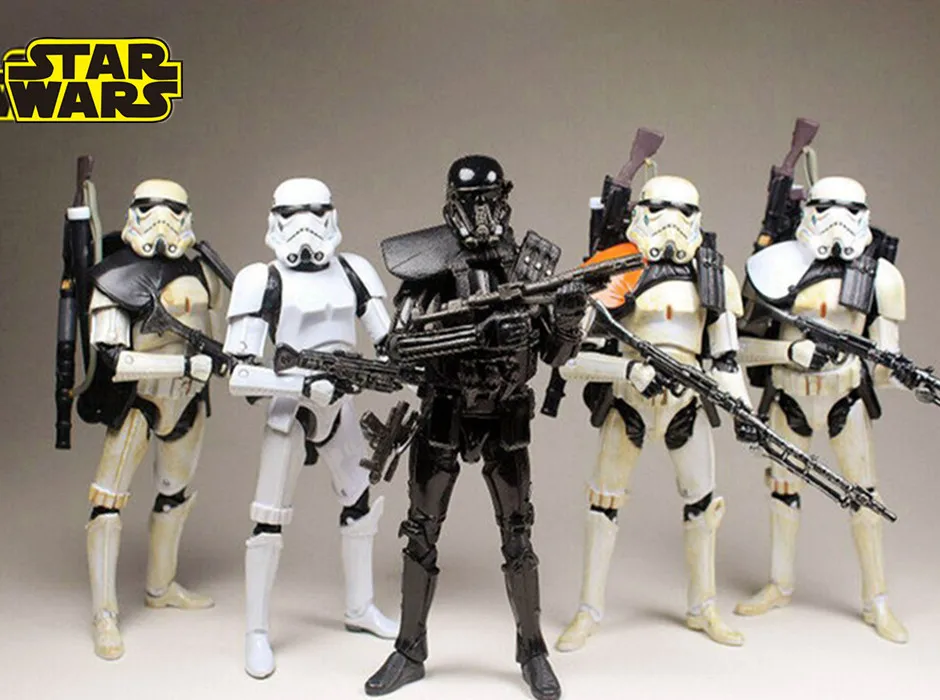 Звездные войны последний джедай Изгой Один Дарт Мол Дарт Вейдер Deathtrooper капитан Phasma Штурмовик Боба Фетт игрушечная фигурка модель