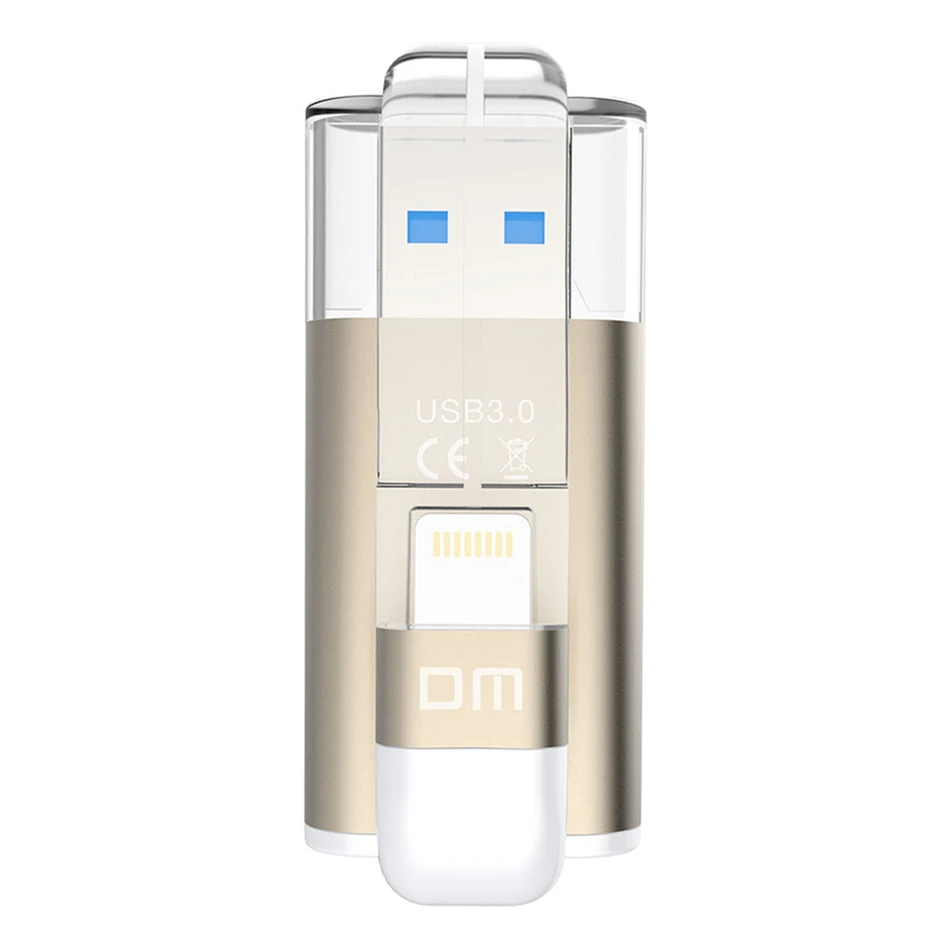 Оригинальный DM APD003 8 Булавки 32 ГБ 64 128 USB 3.0 U диска флэш накопитель Совместимость с