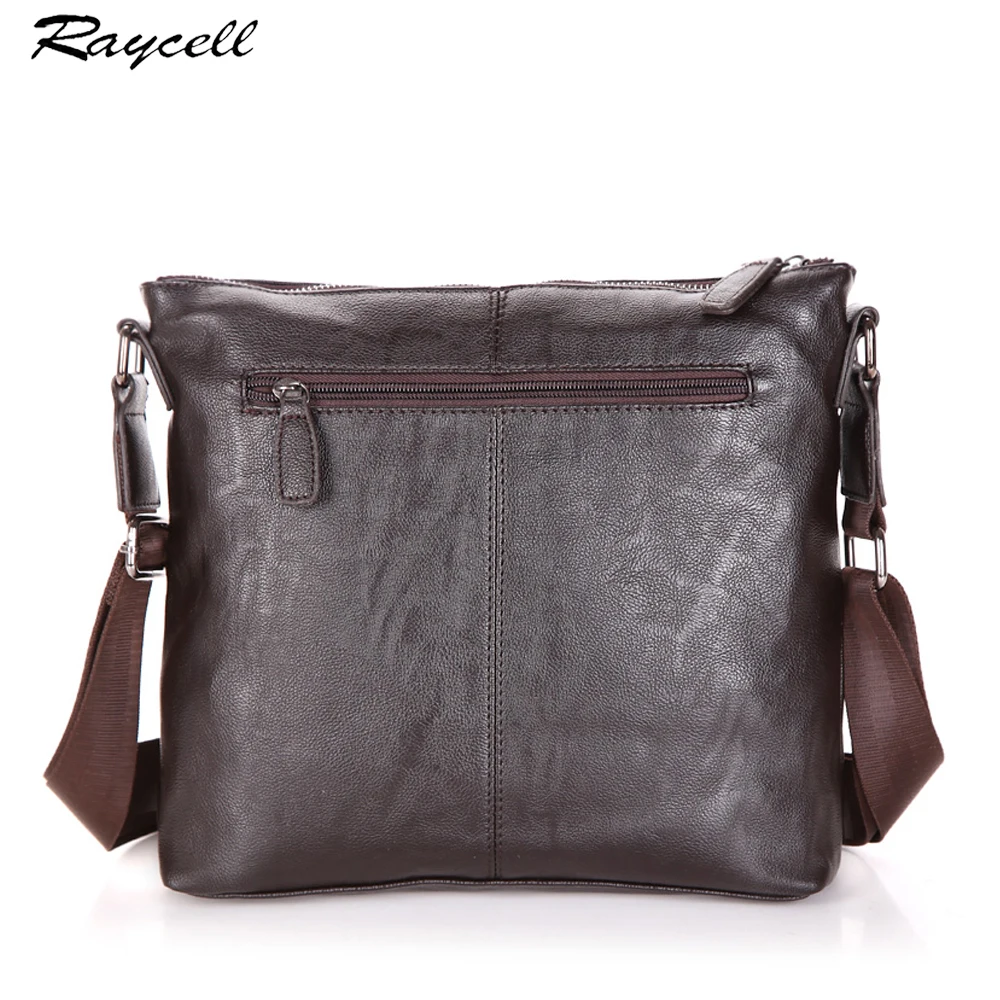 RAYCELL Brand Messenger Bag Men Shoulder Man Satchels Handbags PU Leather Sling Bags designer Crossbody |