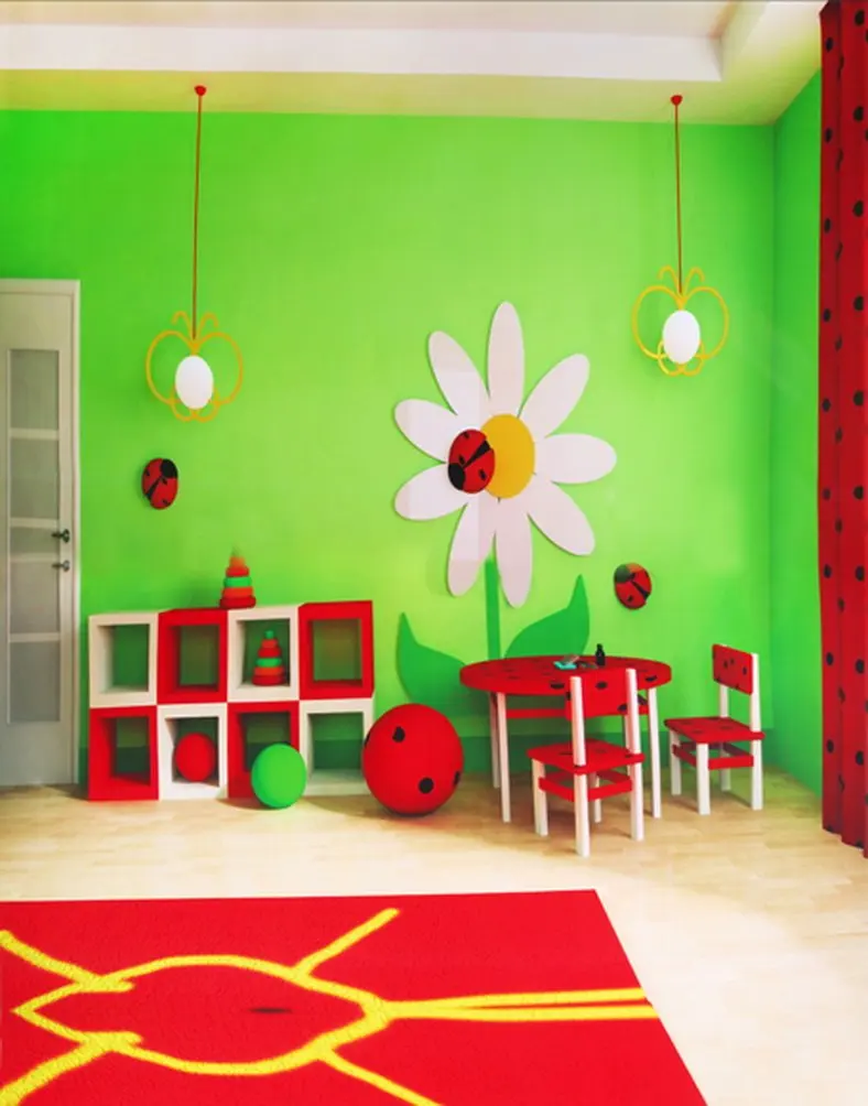 

5x7ft Living Room Flowers Photography Backdrops Photo Props Studio Background