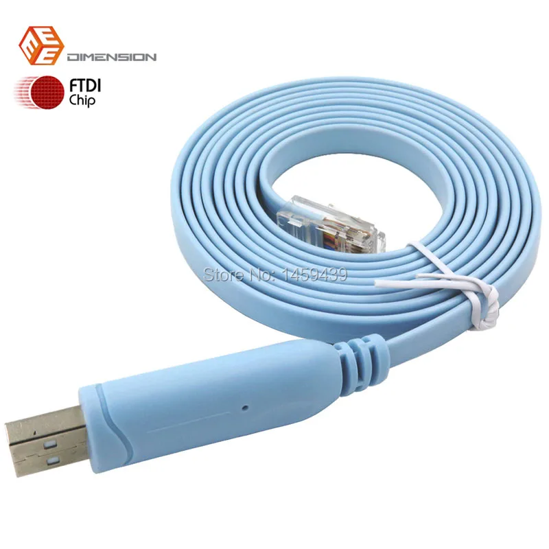 Бесплатная доставка DHL сетевые маршрутизаторы кабель USB консольный FTDI RJ45 для