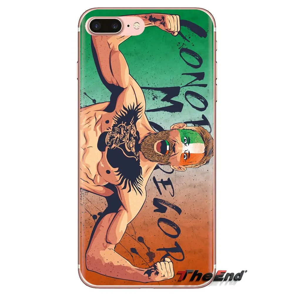 Transparent Soft Shell Covers For Huawei Mate Honor 4C 5C 5X 6X 7 7A 7C 8 9 10 8C 8X 20 Lite Pro Notorious Conor McGregor |