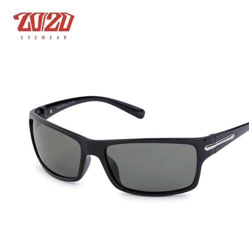 C04 Black G15 20/20 Поляризованные Солнцезащитные Очки Мужская Мода Солнцезащитные Очки Путешествия Вождения Мужской Очки vingculos Gafas De Sol PL49 - Цвет линз: C04 Black G15