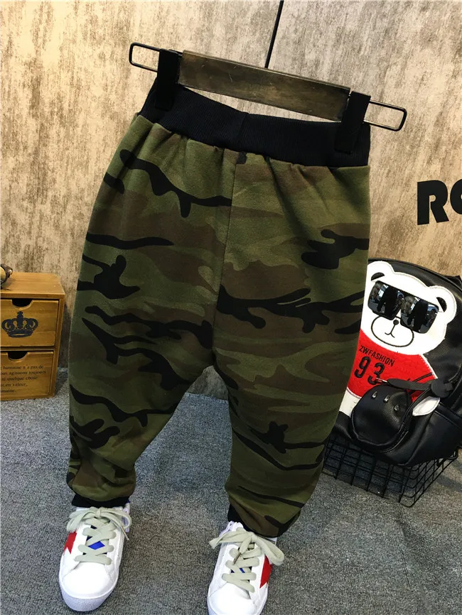 Спортивный костюм для мальчиков Семейный комплект из футболки и брюк модная