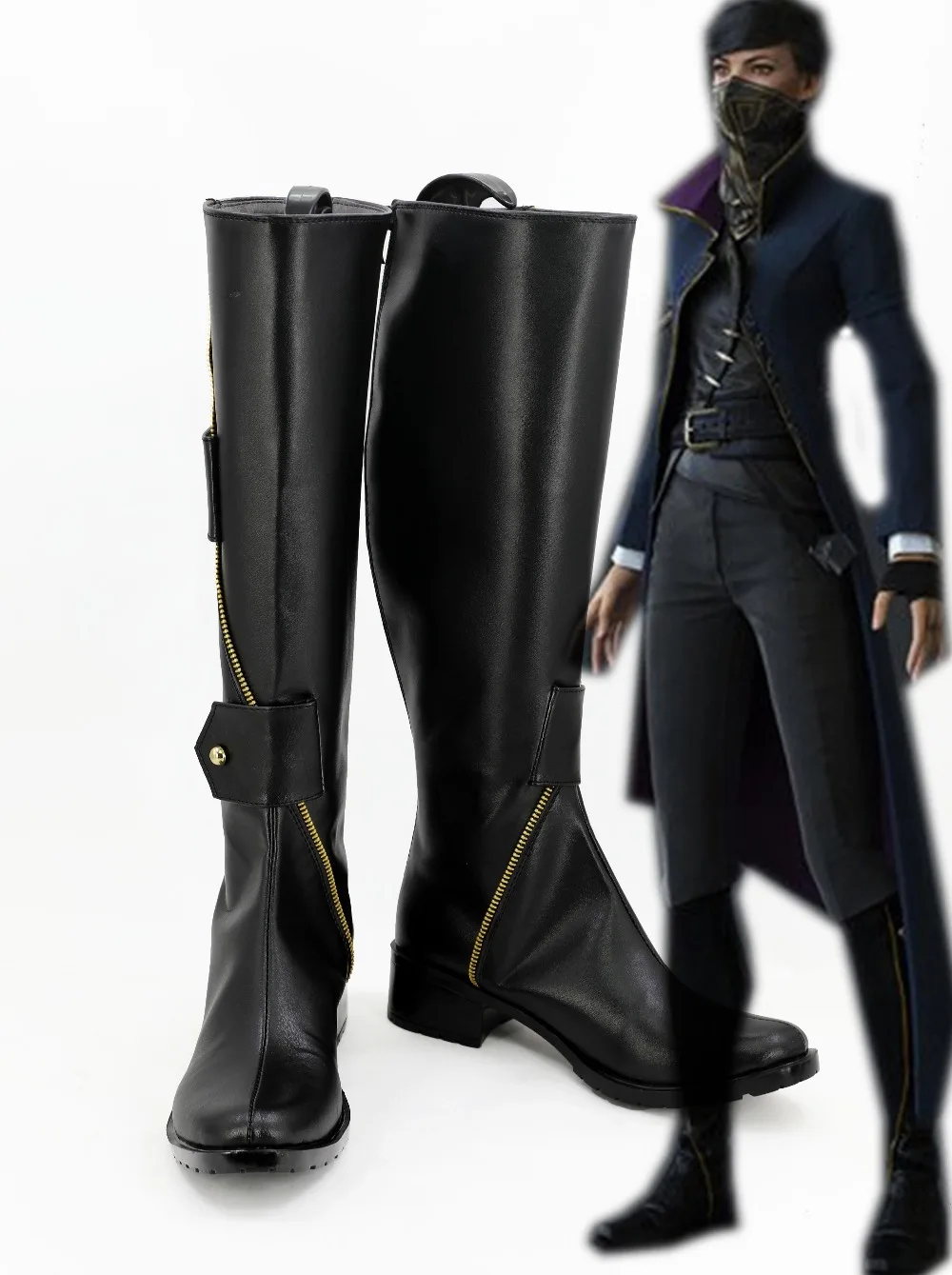 

Dishonored 2 Cosplay Boots Emily Kaldwin Cosplay Shoes