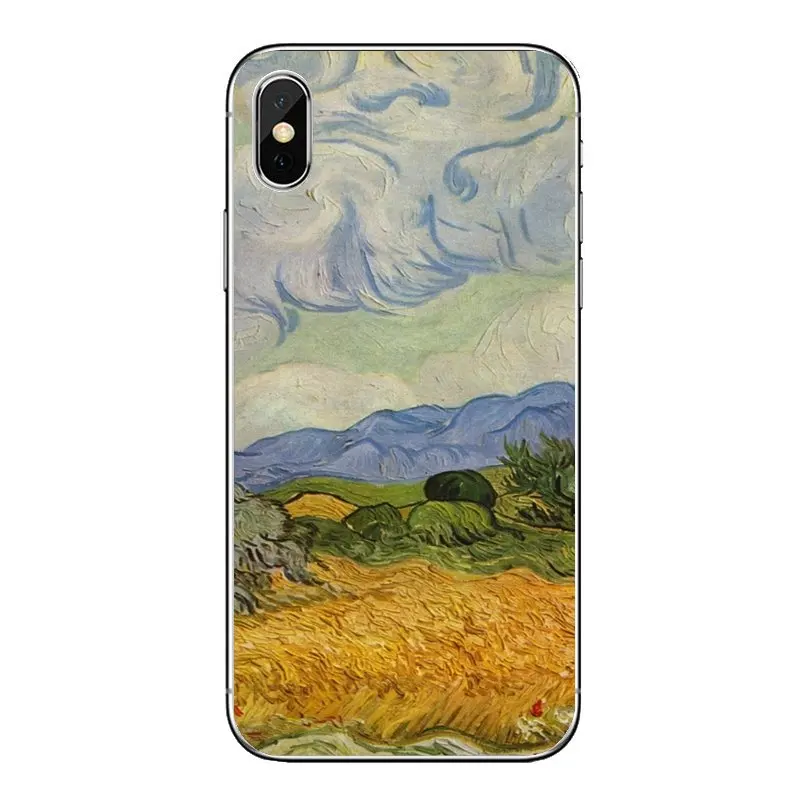 Для samsung Galaxy A5 A6 A7 A8 A9 J4 J5 J7 J8 2017 2018 Plus Prime Van Gogh Обои для рабочего стола 2 мягкие