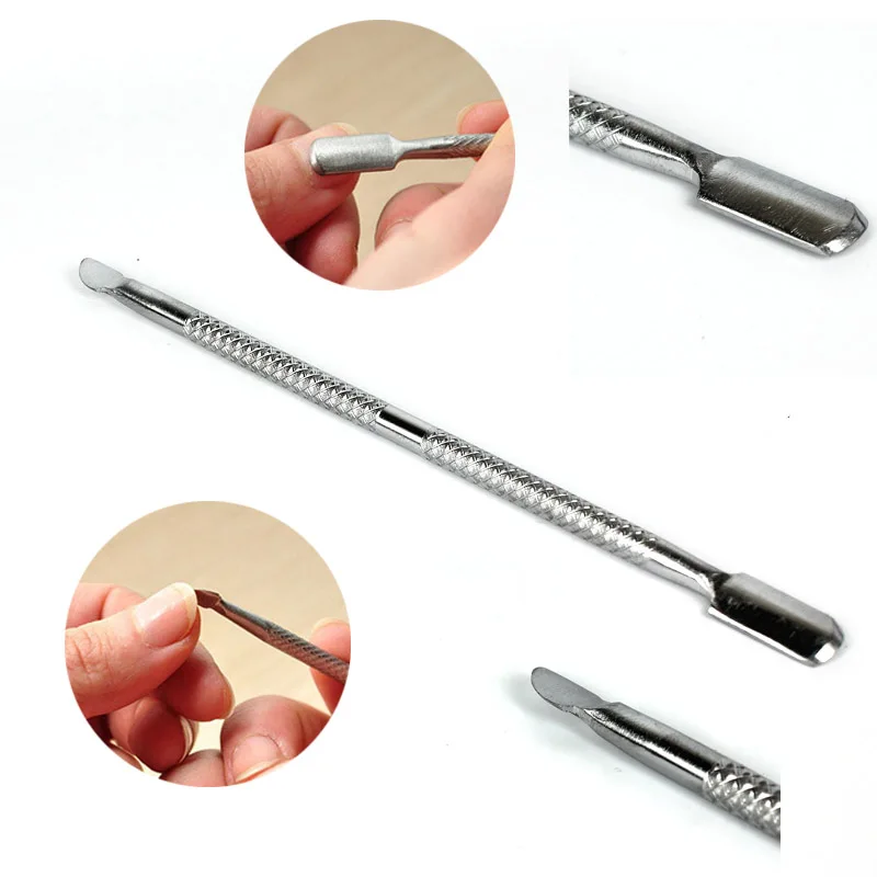 Пилка для ногтей 13 мм 1 шт. Портативные Инструменты из нержавеющей стали