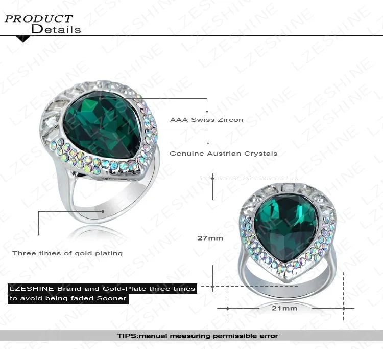 European style fashion charm of natural opal crystal clear Austrian beads ring quality jewelry R59 B|beaded swimsuit|charms carcharm pewter |