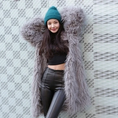 

Women New Fashion Faux Fur Coat 17M21