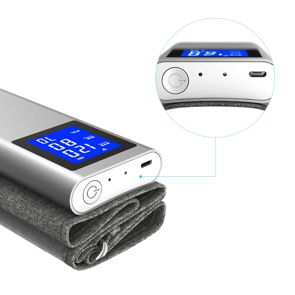 Koogeek FDA умный монитор артериального давления на руку Wifi Bluetooth Сфигмоманометр перезаряжаемый большой ЖК-экран для iOS Android