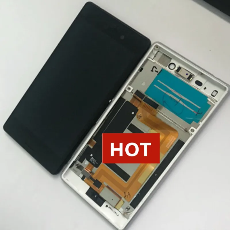 For Sony Xperia M4 Aqua LCD Display Touch Screen Digitizer Assembly with Frame For Sony M4 Aqua E2303 E2306 E2353 E2333 LCD 5"
