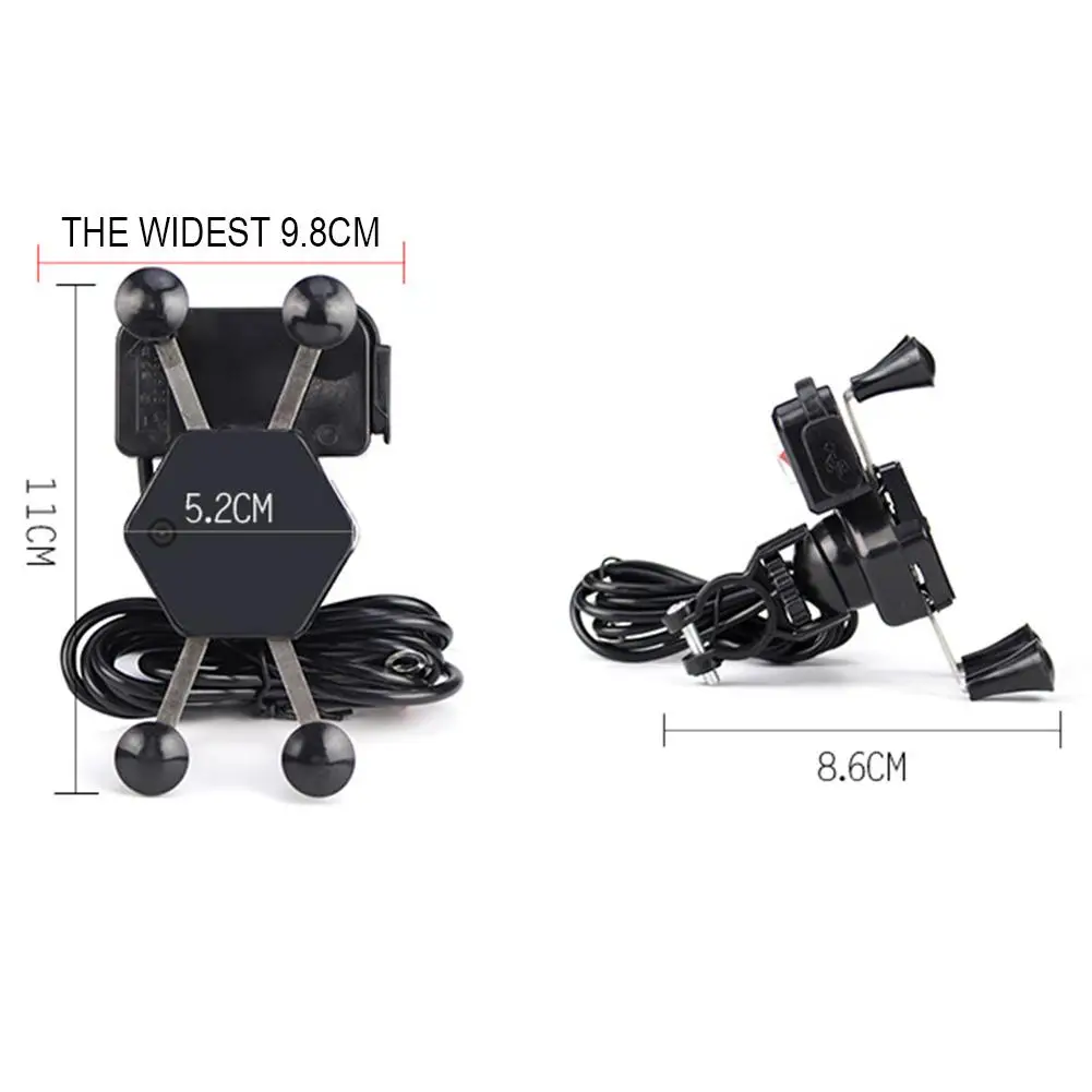 

Motorcycle Mobile Phone Holder Bicycle Bike Handlebar Stand Mount Bracket Bike Mount Phone Holder For Cell Phone GPS Device