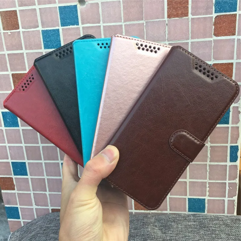 Кожаный чехол-бумажник с откидной крышкой для Microsoft Nokia Lumia 2 230 105 630 640 535 730 735 430 435 530