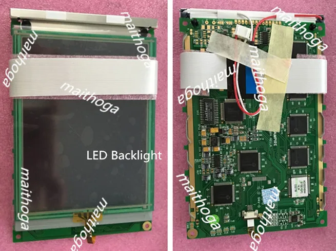 5.7-дюймовый 24PIN AG320240A4 FSTN ЖК-дисплей модуль Плата с сенсорной панелью LED/CCFL LCD Синяя