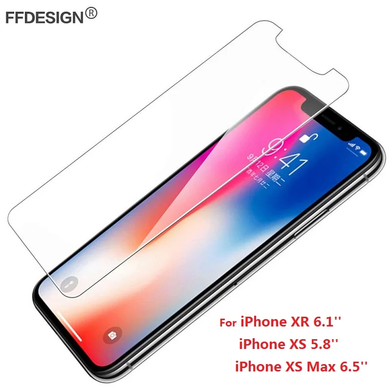 Защитное стекло для iPhone XS Max XR закаленное 6 5 1 Защитная пленка экрана защитная |