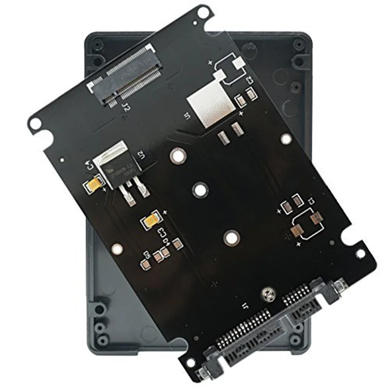 Лидер продаж адаптер-преобразователь NGFF (SATA) SSD 2 5 дюйма чехол B + M разъем ключа м SATA