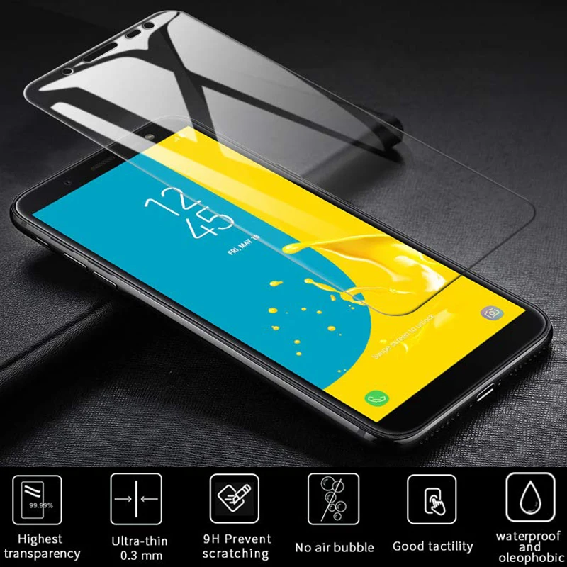 Защитное стекло для samsung j4 j6 plus 2018 j2 pro j8 j5 j7 prime экранный протектор damsung j 2 4 5 6 8