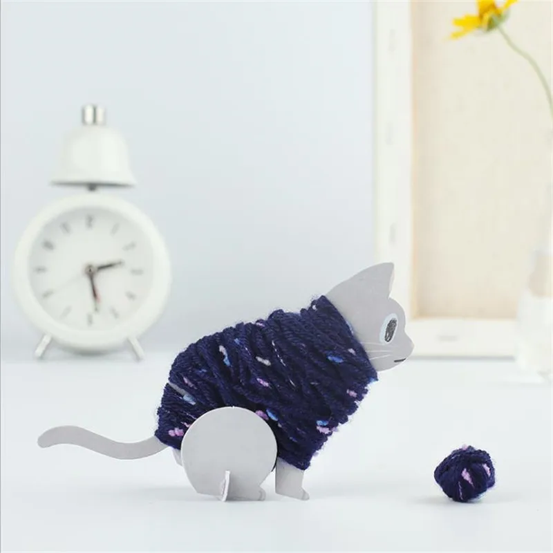Omilut Единорог день рождения DIY пригласительная карта пушистая милая