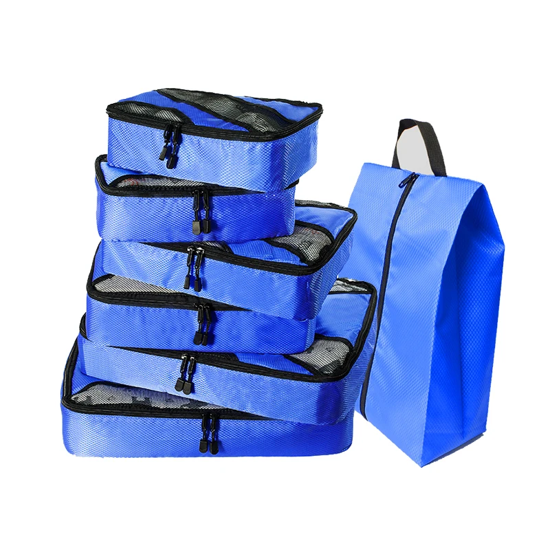 Компрессионная Упаковка куб Органайзер для багажа/водонепроницаемый/двойная