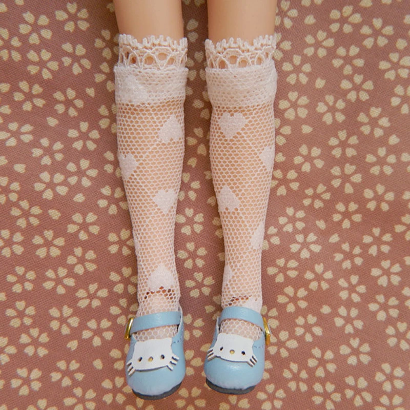 1 пара белых кружевных носков для кукол Blyth Azone Licca Momoko 1/6 аксессуары одежды|Куклы| |