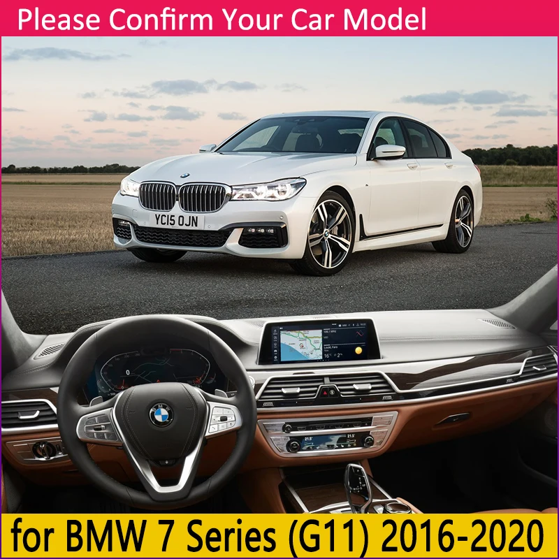 Для BMW серий 7 G11 Противоскользящий коврик на приборную панель Зонт приборной