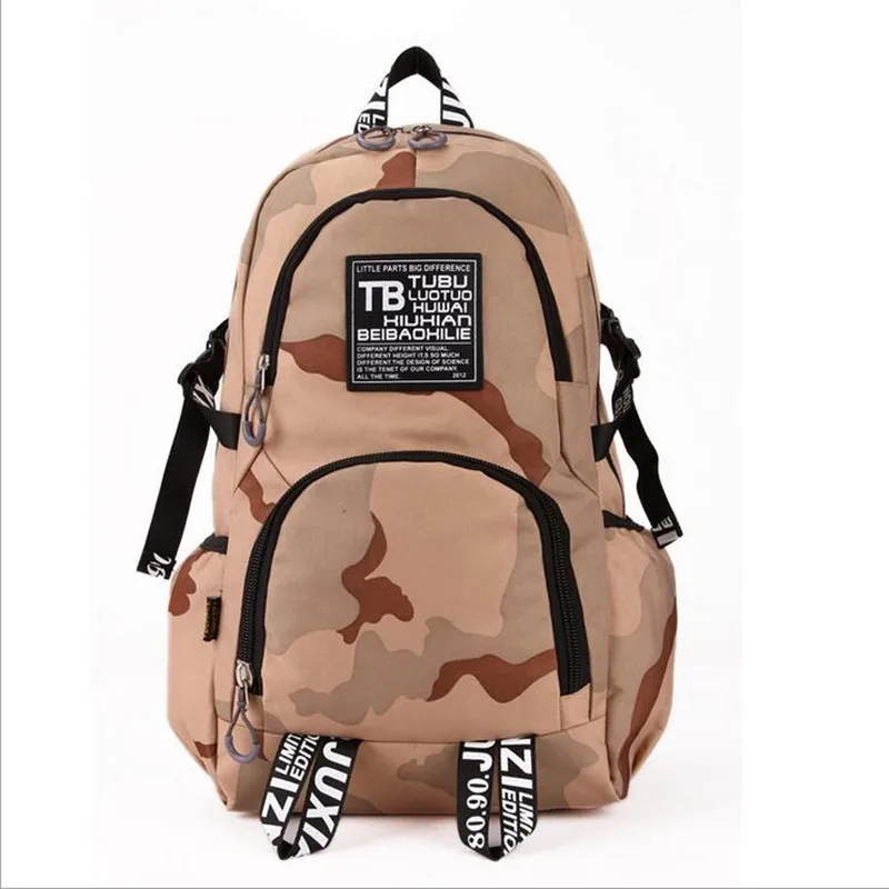 2017 Новый Верховный Рюкзак Скейтборд Сумка Мужчин И Женщин Камуфляж Школьный