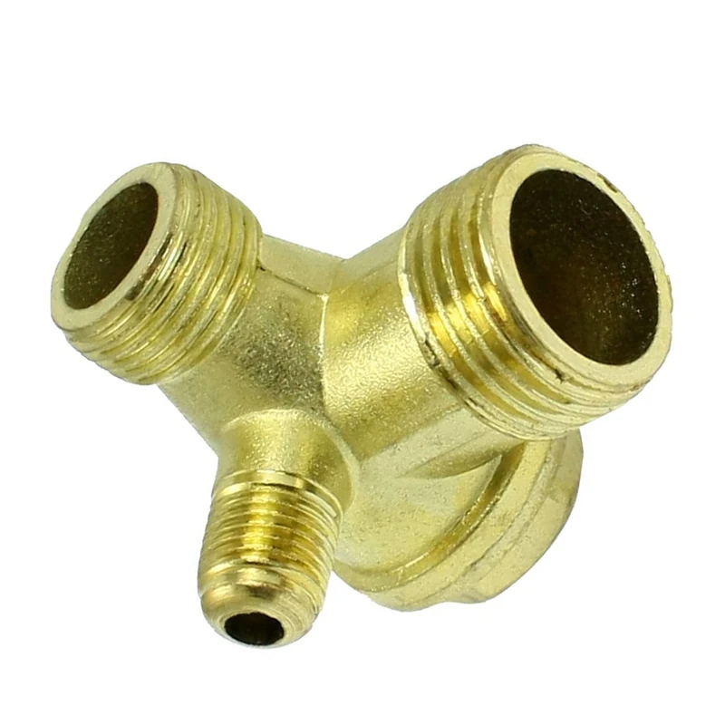 Male Thread Brass Air Compressor Check Valve Spare Parts Gold | Обустройство дома