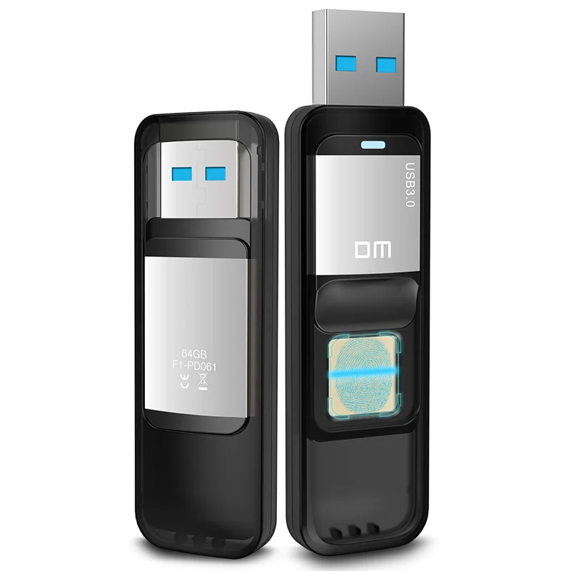 Сканер отпечатков пальцев зашифрованная безопасность USB3.0 128 ГБ флэш накопитель