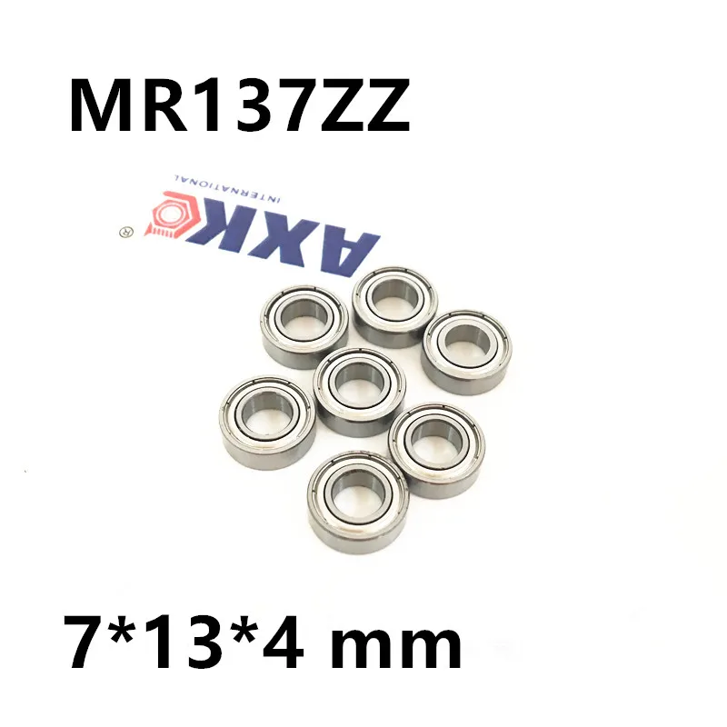 MR137ZZ подшипник ABEC 1 7*13*4 мм миниатюрный MR137 zz шариковые подшипники L1370ZZ L 1370ZZ мм|bearing