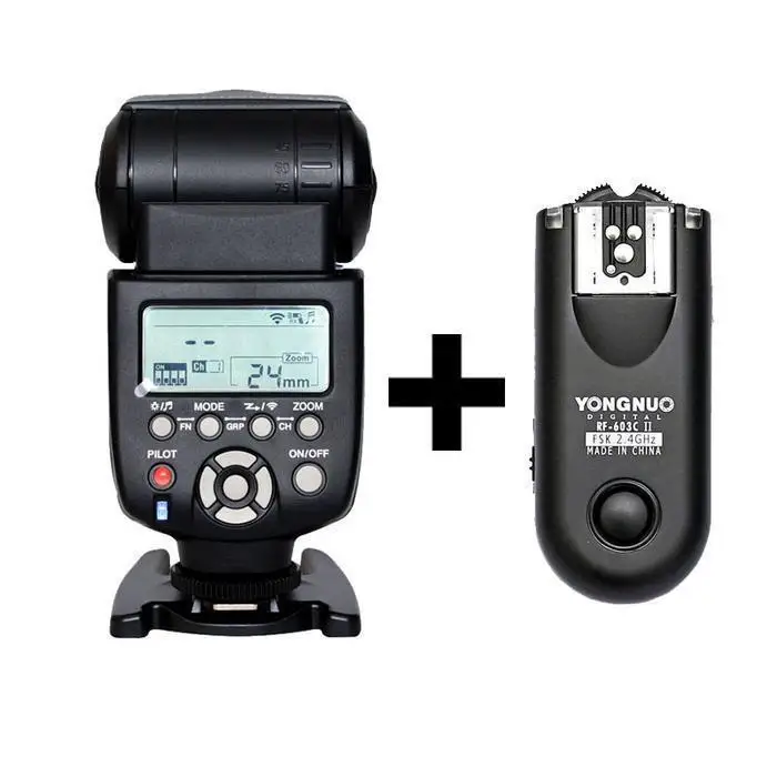 

Yongnuo YN-560 III Bundle flash With RF-603 II Single Transceiver for Canon