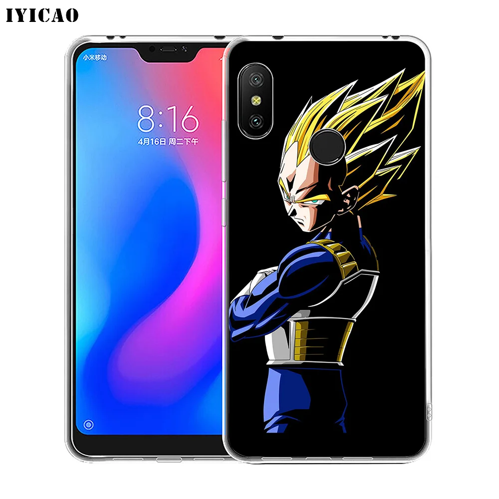 IYICAO Vegeta Dragon Ball Мягкий силиконовый чехол для телефона Xiaomi Redmi 4A 5A 6A Note 7 6 5 Pro Plus 4X Prime