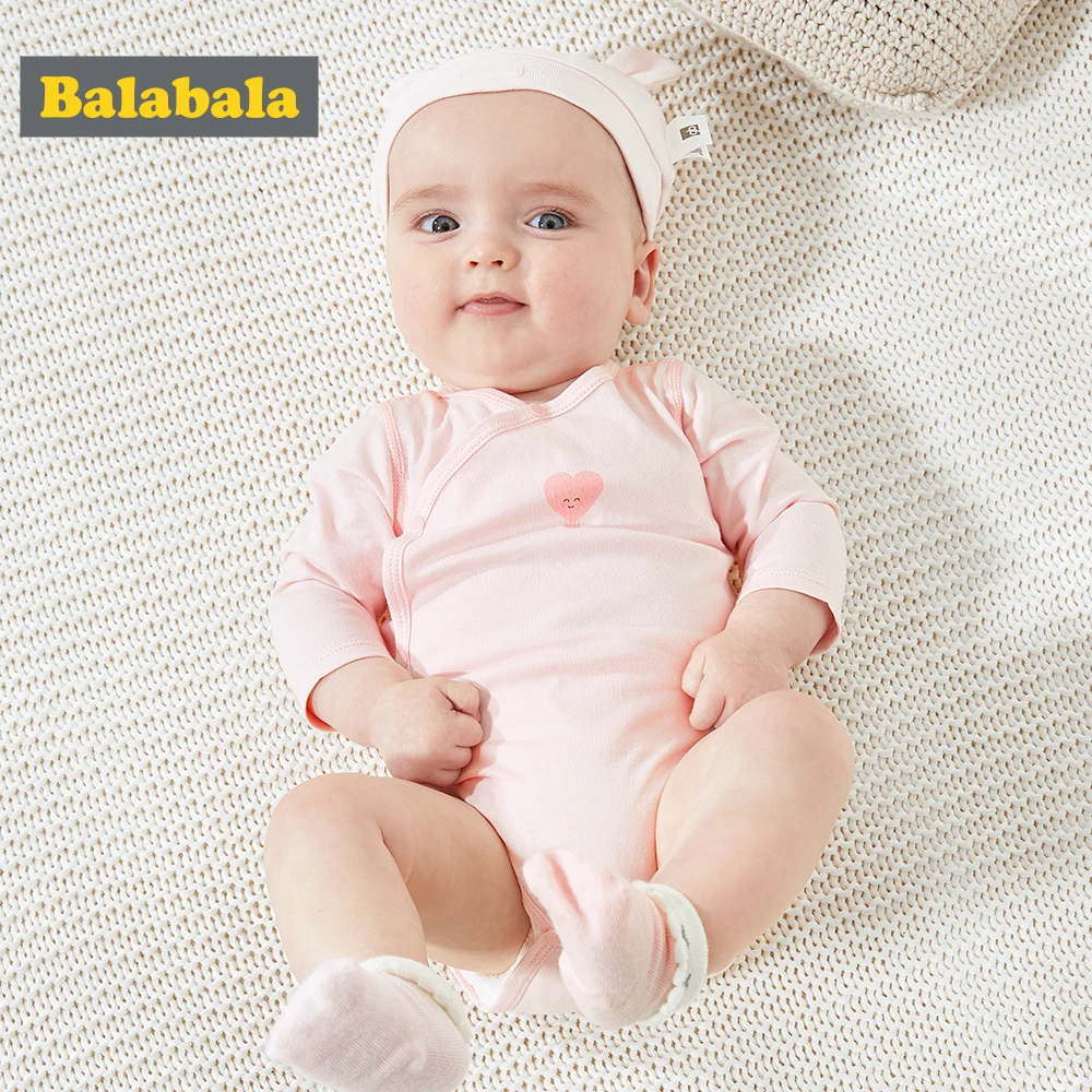 Одежда для малышей BalabalaNewborn детские комбинезоны пижамы боди тонкий хлопковый