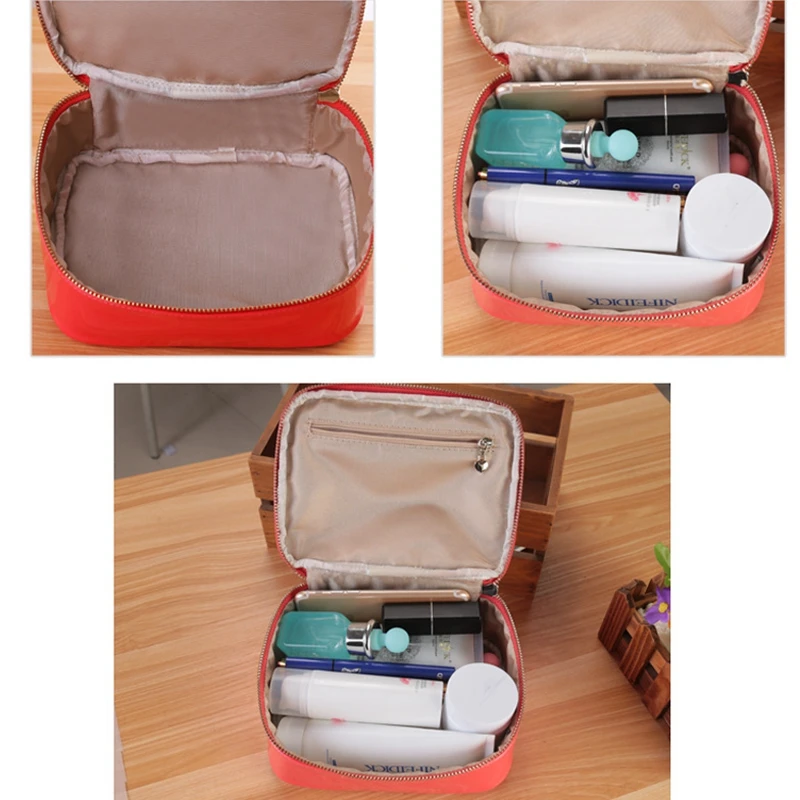 Горячая распродажа женской прозрачной сумки для путешествий Jelly Color Clutch Bag Lady PU Leather хранения вещей, косметической сумки для мытья для женщин A110.